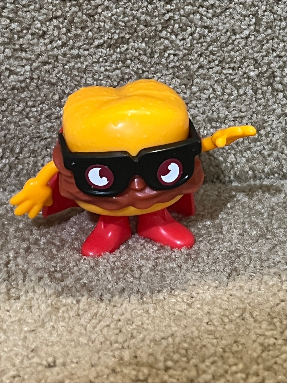 Arbys Squad Roast Beef 2" Collectible Figure Kids Meal Toys Burgerman Figurine